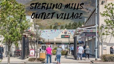 Affinity Sterling Mills Outlet Shopping, Tillicoultry.